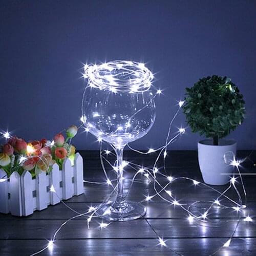 ANTINIYA USB 10M LED String Light Waterproof LED Copper Wire String Outdoor Fairy Lights For Romantic Love Holiday Wedding