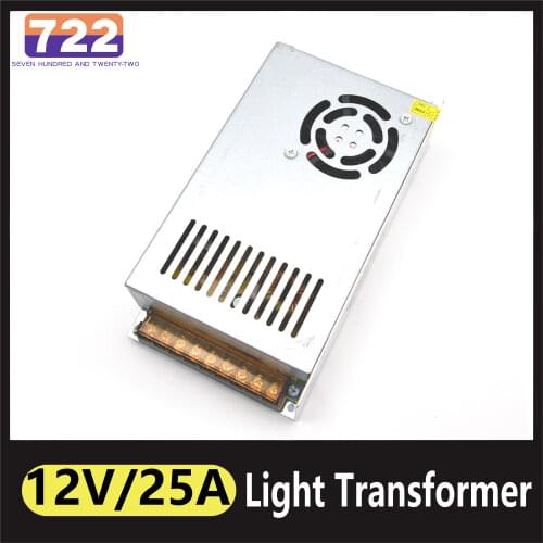 Switching Power Supply 110V/ 220V To 12V Led Power Supply 25A 300W Source Power Adapter led Switching Power For CCTV LED Strip