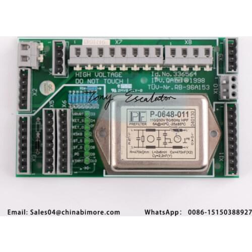 Elevator cabinet controller box main PCB card board 336564