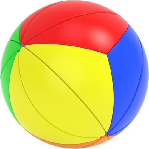Multi-color Speed Yeet Ball Cube Kid 3D Magic Cube Toys Educational 4-axis Round Exercise Ball ABS Anti Stress Game Puzzle Cube