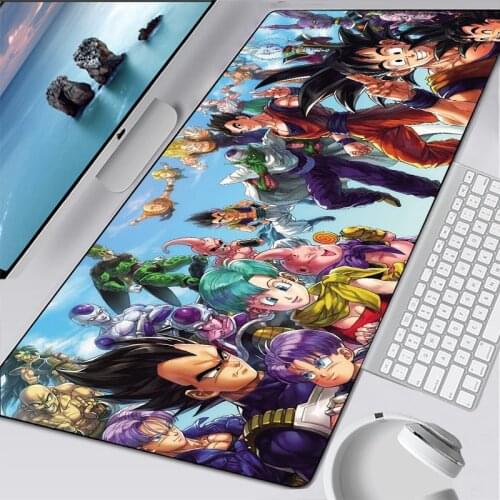 New Goku Anime Mouse Pad Gamer Carpet computer PC Gaming Mouse Manga mouse Pad High Quality Rubber Mouse Pad holiday gift