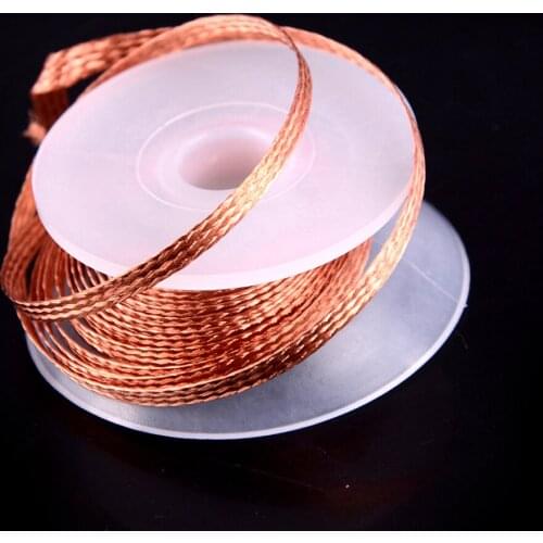 Desoldering Braid Solder Remover Wick Wire Repair Tool 1.5mm 2mm 2.5mm 3mm 3.5mm Width 1.5M/ Length