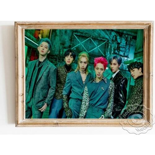 ONEUS K-pop Music Male Group Modern Poster, Fashion Magazine Domineering Star Art Prints, Handsome Boy Wall Picture Home Decor