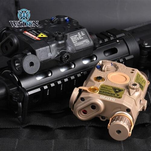 WADSN Airsoft LA-5C RED Green BLUE Laser sight Tactical PEQ15 IR Laser Combo Hunting Weapon Flashlight Fit 20mm Picatinny Rail