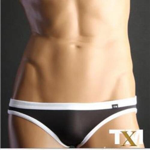 TM sexy lingerie Fashionable male bikini, high mens silk sexy thong slip elastic Direct TM man mens underwear sexy hip fashion