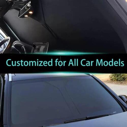 Special customized Car Windshield Sunshade for Toyota Yaris 2008-2020 Reflective Sunshade for Car Front Window Blocks UV Rays