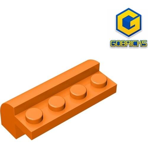 [Gobricks] GDS-712 Building block(No.6081)BRICK W. BOW 4X1X1 1/3 - 4x2x1 1/3 curved brick
