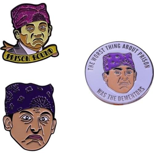 Prison Mike prison bound the office character funny humour quote iconic Pin