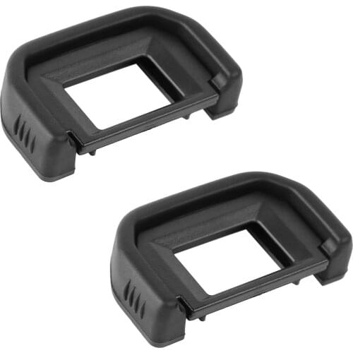 2pc Camera Eyecup Eyepiece Replacement Viewfinder Protector Compatible with Canon EF EOS 300D 350D 400D 450D 500D 550D 600D