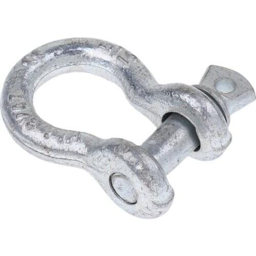 5/16inch Anchor Shackles Bow Shackles Marine Vehicle Truck Towing 0.75Ton