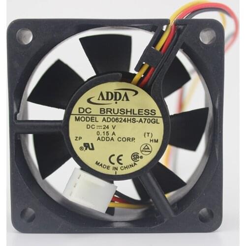 6025 24V 0.15A AD0624HS-A70GL 6CM / cm inverter cooling fan