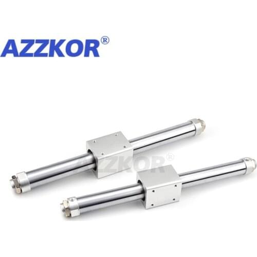 AZZKOR Pneumatic Rodless Cylinder Magnetically Coupled Rodless Cylinder CY1B10-400