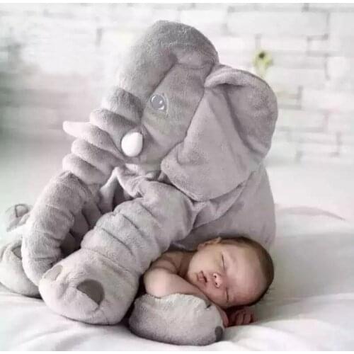 Childrens toys Cushion Stuffed Plush Animal Doll Pillow Cartoon elephant Toy Kids Stuffed Pillow Birthday Gift for children