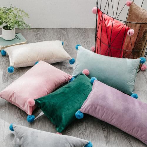Sofa Throw Pillows 30*50cm Pillow Case Chair Pillow Around Rectangular Pillow Case Living Room 2021 Floor Cushion