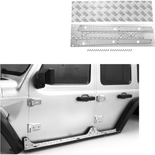 DJ AXIAL SCX10 III Side Bumper Anti-skid Plate Side Bar Anti-skid Plate JEEP RC Car Upgrade Accessories Parts