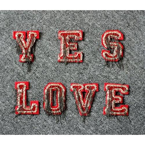 Crystal handmade beaded cloth tassels badge pin coat jacket DIY accessories decorative patch applique