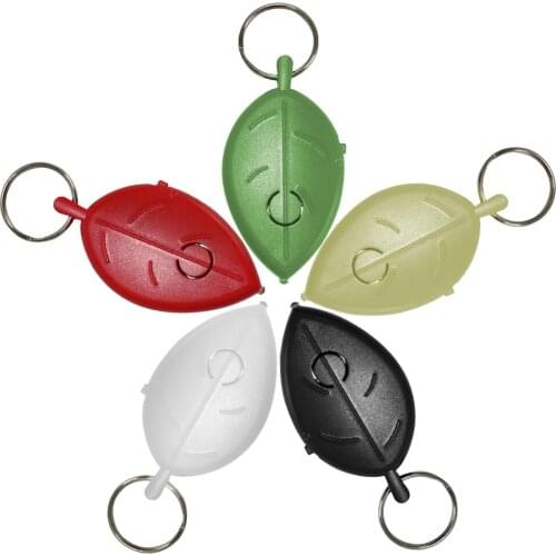 Key Ring Voice Control Anti-lost Device Leaf Whistle Key Finder Flashing Beeping Remote Kids Bag Wallet Electronic Accessories