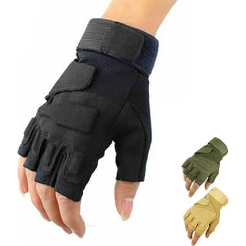 Summer Cycling Gloves Men Half Finger Sports mtb Training Tactical Bike Gloves Wear Anti-Slip Product Bicycle Glove M-XL