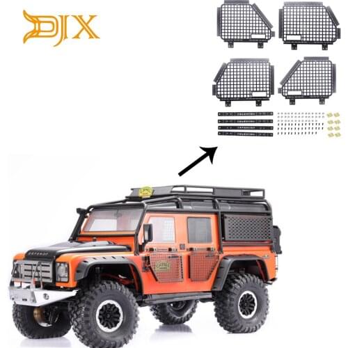 Metal Mini Stairs Ladder Accessories for Traxxas TRX4 TRX-4 Bronco SCX10 SCX10 II 90046 90047 1/10 RC Crawler