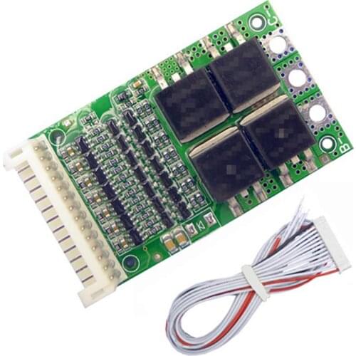 BMS 6S 7S 8S 9S 10S 11S 12S 13S 4.2V 25A Adjustable BMS Lithium Li-ion 18650 Battery Pack Protection Circuit Module PCB PCM