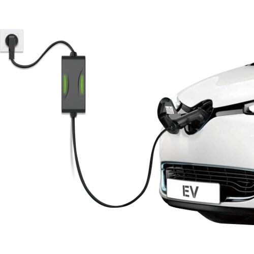 Morec EV Charger 16A 3.68KW NEMA6-20 Plug with Adapter for NEMA 5-15, 100V-240V 21ft (6.5m) Level 1 Level 2 Electric Vehicle cha