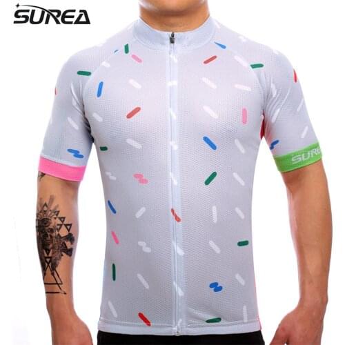 MTB 2017 Brand Surea maillot ciclismo 100% Polyester Bike Jersey Cycling Clothing Breathable Cycle Bicycle Sports Wear