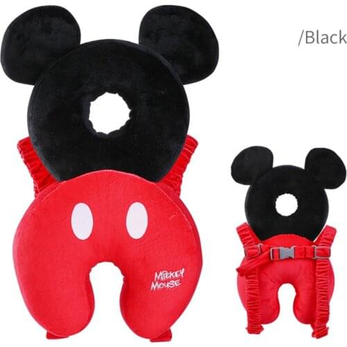 Disney Cartoon Baby Head Protection Pillow Infant Anti-fall Pillow Soft Toddler Children Protective Cushion Baby Safe Care