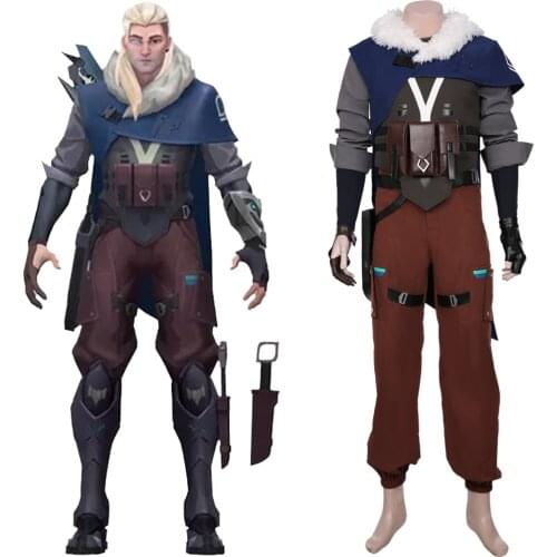 Valorant Sova Cosplay Costume Uniform Outfit Military Equipment Full Set Halloween Carnival Costume Custom Made