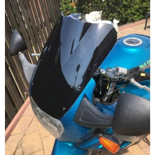 Wind Deflectors Windshield Windscreen For 1987 - 1997 Suzuki Katana 600 750 GSX600F GSX750F GSX 600F 750F 92 1993 1994 1995 1996