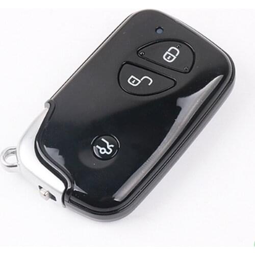DAKATU 3 Button Replacement Smart Remote Key Shell Case For BYD F3 F0 L3 G3 S6 E6 M6 S7 With Emergency Uncut Key Blade