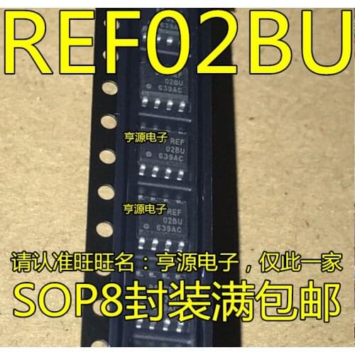 10PCS REF02 REF02AU REF02BU SOP8
