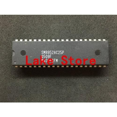 5 unids/lote SM8952AC25PP SM8952AC25P SM8952AC25 DIP-40