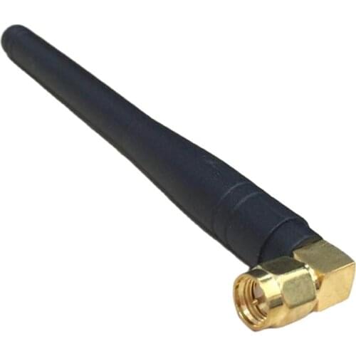 2.4Ghz WIFI Antenna 3dbi Bluetooth Module SMA Male Right Angle for D-link router +SMA Female to U.FL/IPX Cable 15CM