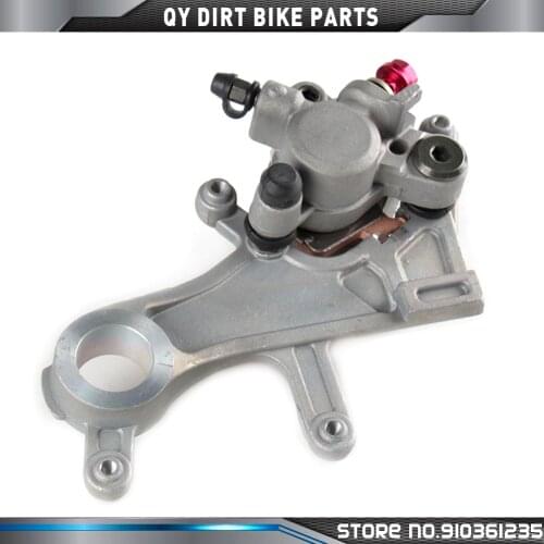 CR CRF Rear Brake Caliper With Good Pads For CR125 CR250 CRF250R CRF250X CRF450R CRF450X KAYO T4 T6 Motorcycle motocross