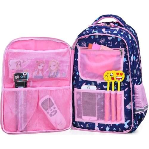 New 2019 sweet children backpack kids school bags for girls cute bag animal print primary student school backpack girl schoolbag