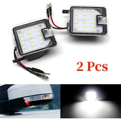 For Ford S-Max 2007-2014 Kuga C394 08-2012 C-MAX Focus MK3 MK2 Escape Mondeo Car LED Puddle light Under Mirror Welcome Lamp