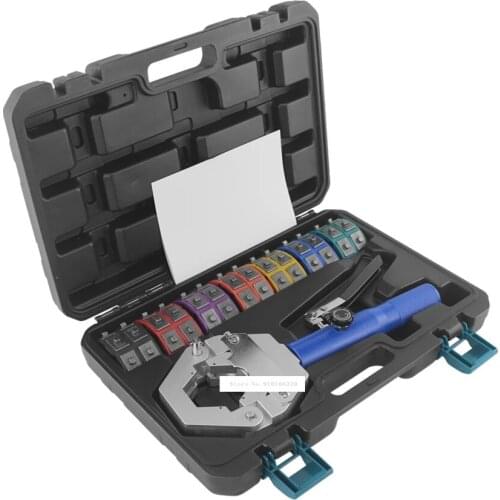 FS-7842 Portable Hydraulic Hose Crimping Tool Manual Hose Crimper Kit 8T Hydra-Crimper Automotive Air Conditioning Maintenance