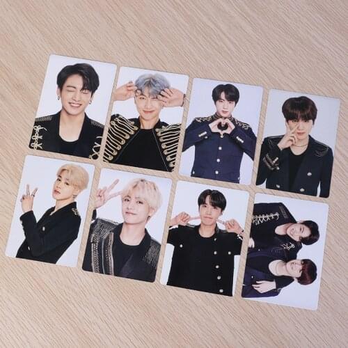 Hot 2020 South Korean Groups K-POP Bangtan Boys Poster New Album Map Of The Soul 7 LOMO Card PhotoCards JUNG KOOK JIMIN SUGA