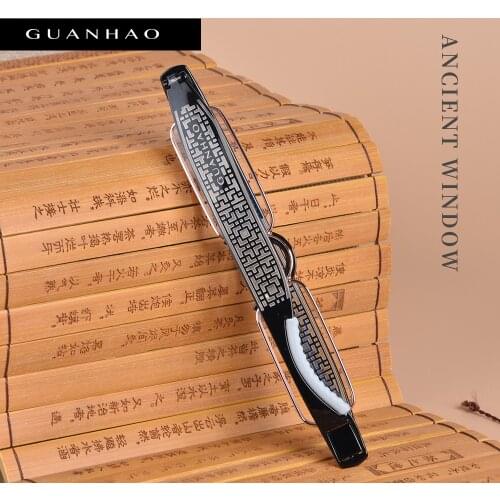 Mens And Womens Full Frame Lenses Retro Carved Anti Blue Light Reading Lenses Elderly Fashionable Ultra-light Glasses