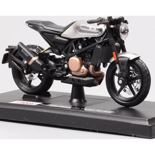 Maisto 1/18 scale 2018 MY Husqvarna Vitpilen 701 Motocross Dirt Bike Diecast Vehicle Enduro Motorcycle Toys Model Souvenir Kids