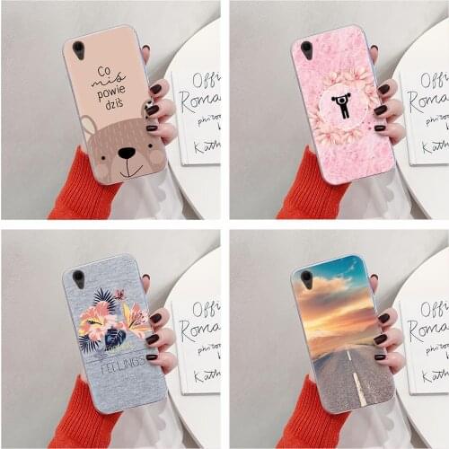 Soft Case Cute Phone Case For ZTE Blade V7 MAX Phone Holder Cover Dirt-resistant Cartoon TPU New