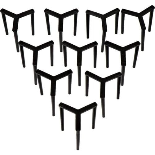 100Pcs Pizza Saver Stand Plastic Pizza Holder Tripod Stack Fixing Rack Kitchen Baking Accessories For Takeaway