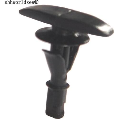 Shhworldsea 100pcs auto clip and fasteners weatherstrip retainer for lincoln 1989-on N806289-S