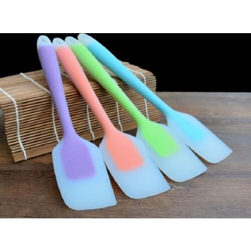 Silicone Cream Baking Scraper Non Stick Butter Spatula Nylon Chocolate Spreader Heat Resistant Kitchen Pastry Tools