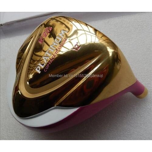 KZG PLATINUM CUP FACE Titanium golf driver head 12 deg loft for lady and with special structure face