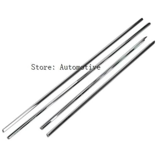 Top Quality 304 Stainless Steel Window Molding Trim For Land Rover Freelander 2 2008-2015 Accessories Car Styling Set of 4pcs