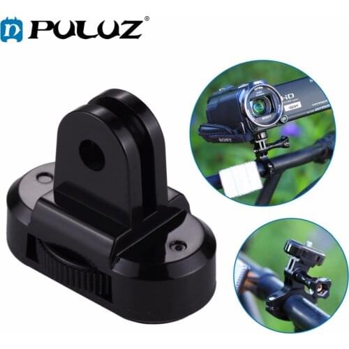 PULUZ Sport Camera Accessories 1/4 ''Thread Tripod Mount Adapter for GoPro HERO6/5 Session 4/DJI OSMO Action/Sony Action Camera