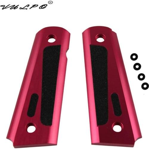 VULPO CNC Aluminium 1911 MEU Grip Cover for Hunting Pistol 1911 Series Hunting Accessories