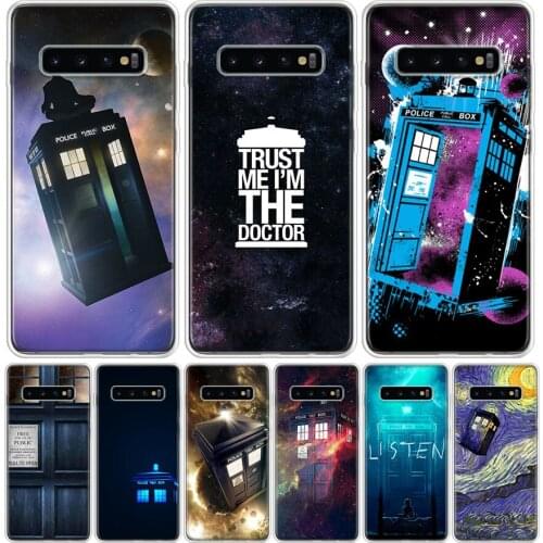 Tardis Box Doctor Who Phone Case For Samsung Galaxy A50 A70 A30S A51 A71 A10 A20E A40 A90 A20S M30S A6 A7 A8 A9 Plus Coque