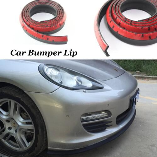 Car Bumper Lip Deflector Lips For Porsche 997 911 970 968 986 981 987 996 918 944 718 987 Boxster Carrera Cayman Body Kit Strip